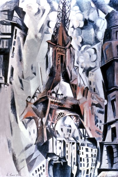 Eiffel-torni tekijältä Robert Delaunay