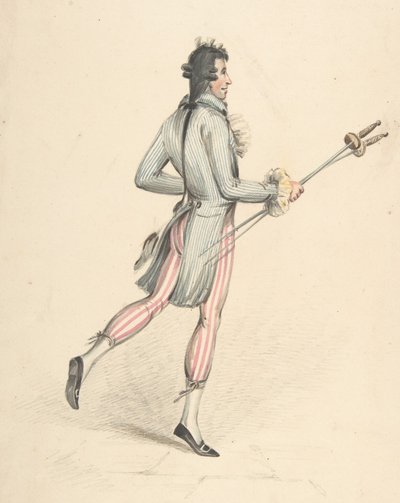Pukusuunnittelu, 1700-1800-luku. tekijältä Robert Dighton