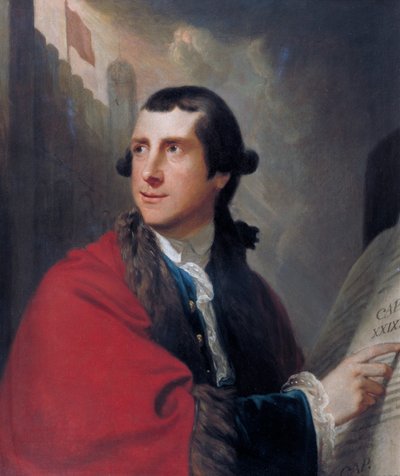 "Alderman Oliverin muotokuva", 1771. tekijältä Robert Edge Pine