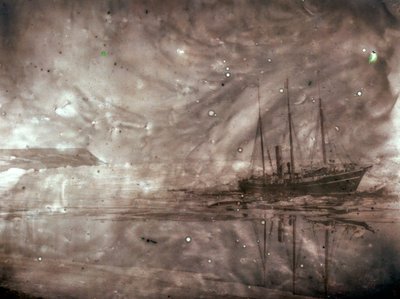 SS Roosevelt, amerikkalainen höyrylaiva, joka laskettiin vesille 1905 ja joka rakennettiin Robert Pearyn naparetkelle.... tekijältä Robert Edwin Peary