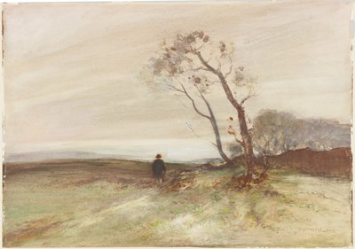 Tuulinen päivä (vartalon väri paperille) tekijältä Robert Ernest McEune
