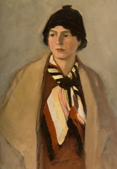 Taiteilijan vaimon muotokuva (öljy levylle) tekijältä Robert Ernest McEune