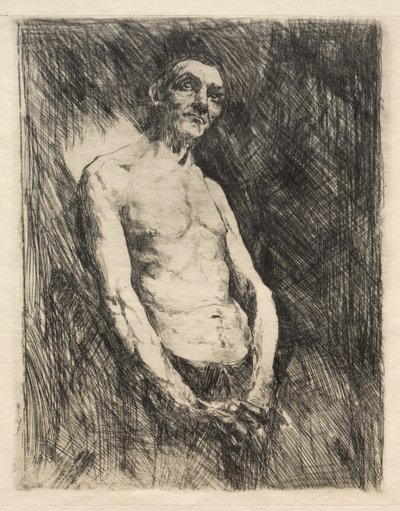 Puolialaston miehen hahmo, 1800-luku. tekijältä Robert Frederick Blum
