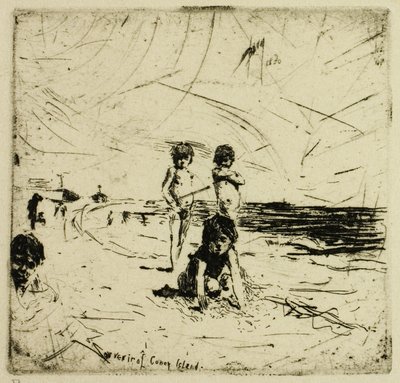 Coney Islandin matkamuisto tekijältä Robert Frederick Blum