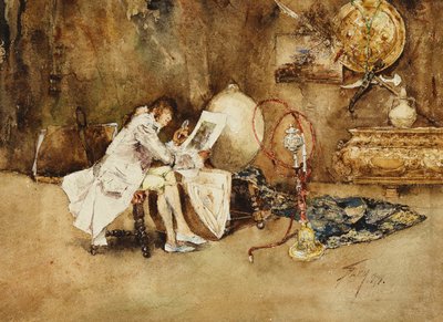 Vesivärien tuntija, 1878 tekijältä Robert Frederick Blum