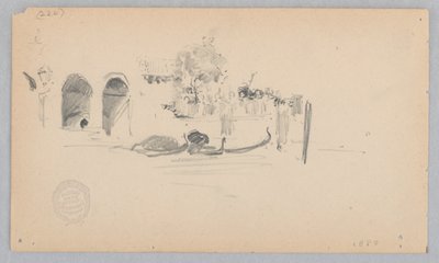 Näkymä Venetsiaan, Italiaan tekijältä Robert Frederick Blum