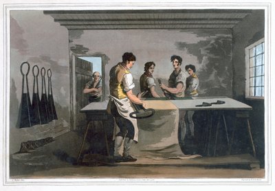 Vaatekaapit, 1814 tekijältä Robert Havell