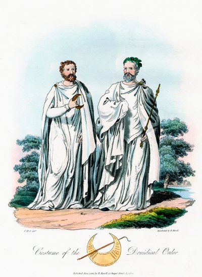 Druidit, 1815 tekijältä Robert Havell