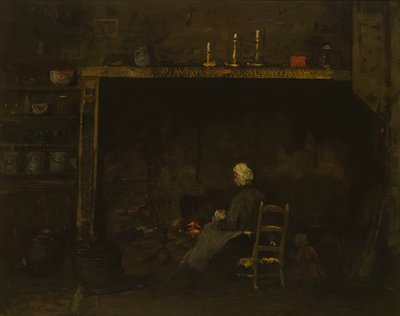 Normandian sisustus, 1899. tekijältä Robert Henri