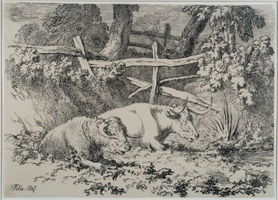 Nauta lepää, 1807 tekijältä Robert Hills