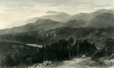"The Smoky Mountains, North Carolina", 1872. tekijältä Robert Hinshelwood