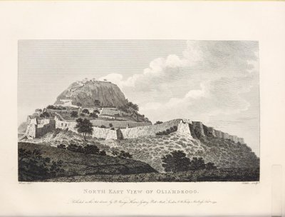 Illustrasjon hentet fra boken Valitse näkymät Mysore, Tippoon maa Sultan av Home, Robert og utgitt av Julkaisija Mr. Bowyer (gb, 1794) tekijältä Robert Home
