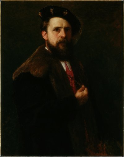 Omakuva, n. 1913 (öljy kankaalle) tekijältä Robert Jobling