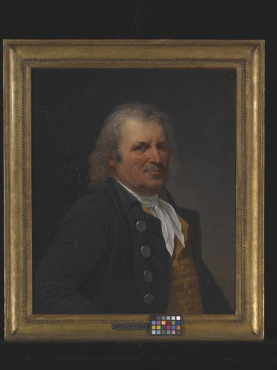 Retrato de um homem idoso (óleo sobre tela) finlandês tekijältä Robert Lefevre