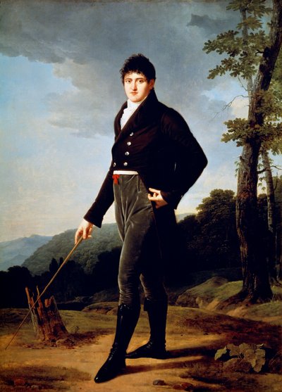 Kreivi Andrei Bezborodkon muotokuva, 1804. tekijältä Robert Lefevre