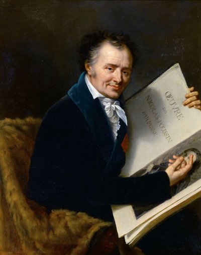 Dominique-Vivant Denonin muotokuva 1747-1825 tekijältä Robert Lefevre