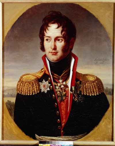 Pjotr Aleksandrovitš Tšitšerinin (1778-1848) muotokuva (Pjotr Aleksandrovitsh Tchitcherine) tekijältä Robert Lefevre