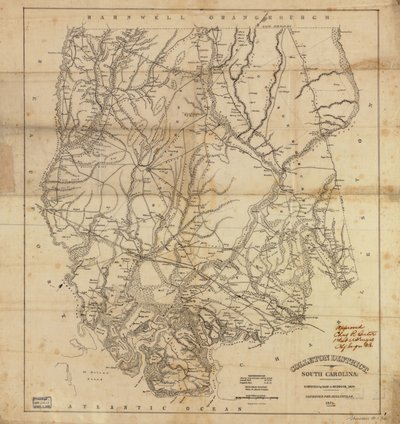 Colletonin piiri, Etelä-Carolina LOC 2006636733 tekijältä Robert Mills