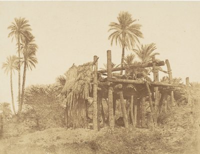 Nubian Sakkieh tai vesipyörä, n. 1856. tekijältä Robert Murray.