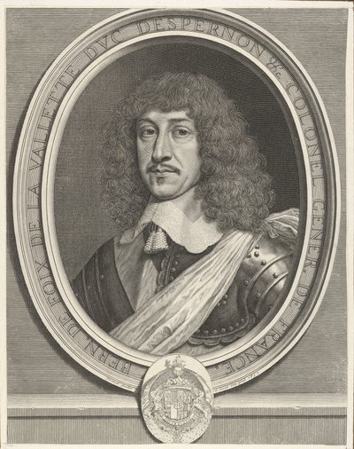 Bernard de Foix de La Valette Epernonin herttua, 1630. tekijältä Robert Nanteuil