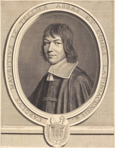 Charles Maurice Le Tellier tekijältä Robert Nanteuil