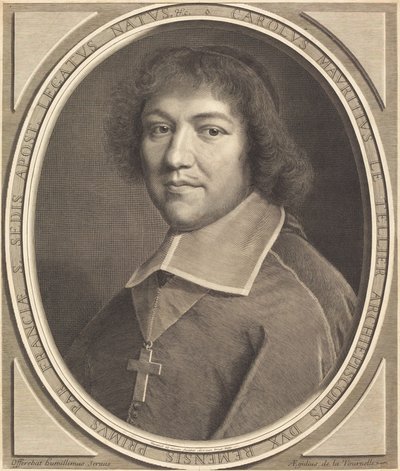 Charles Maurice Le Tellier tekijältä Robert Nanteuil