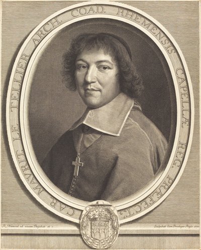 Charles Maurice Le Tellier tekijältä Robert Nanteuil