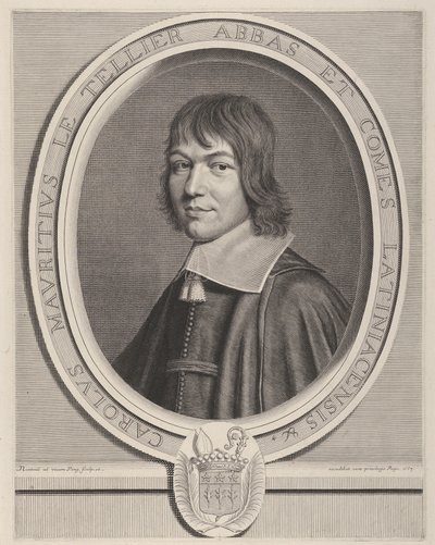 Charles-Maurice Le Tellier, 1663. tekijältä Robert Nanteuil