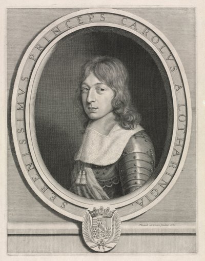 Kaarle V, Lorrainin herttua, 1660. tekijältä Robert Nanteuil