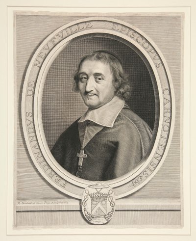 Ferdinand de Neufville, Chartresin piispa (1608-1678) tekijältä Robert Nanteuil