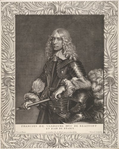 François de Vendôme, Beaufortin herttua, n. 1649. tekijältä Robert Nanteuil