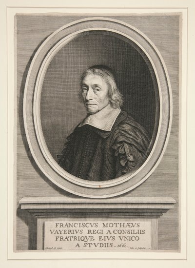 François de la Mothe-Le Vayer, neuvonantaja tekijältä Robert Nanteuil