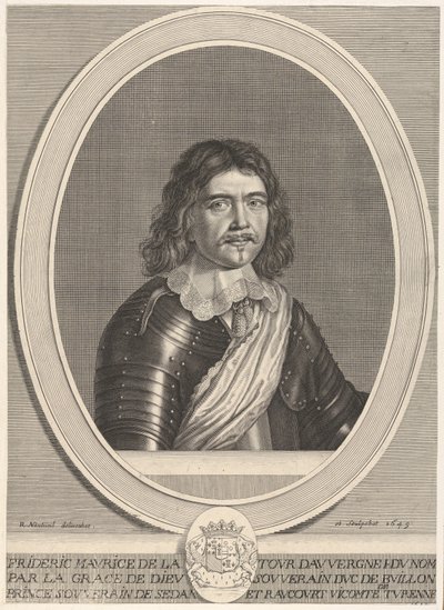 Frédéric-Maurice de la Tour dAuvergne, Bouillonin herttua, 1649. tekijältä Robert Nanteuil