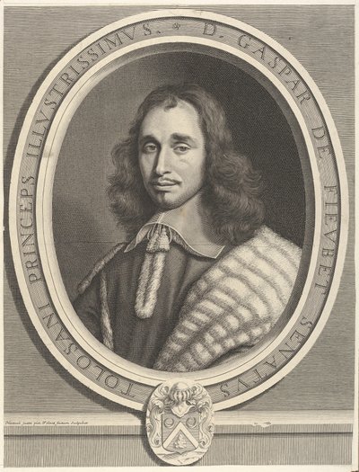 Gaspard de Fieubet, n. 1654 tekijältä Robert Nanteuil