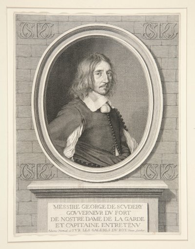 Georges de Scud?ry, kirjailija, akatemian jäsen (1601-1668) tekijältä Robert Nanteuil