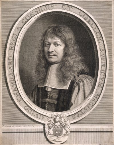 Guido Chamillard, anomusmestari. 1664. tekijältä Robert Nanteuil