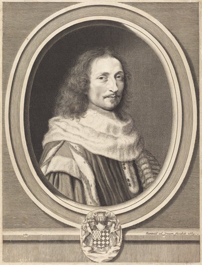 Guillaume de Lamoignon tekijältä Robert Nanteuil