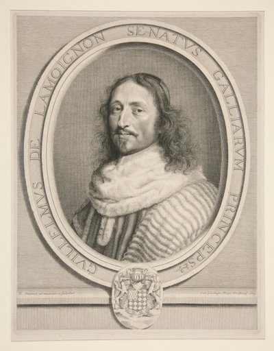Guillaume de Lamoignon, Bavillen markiisi tekijältä Robert Nanteuil