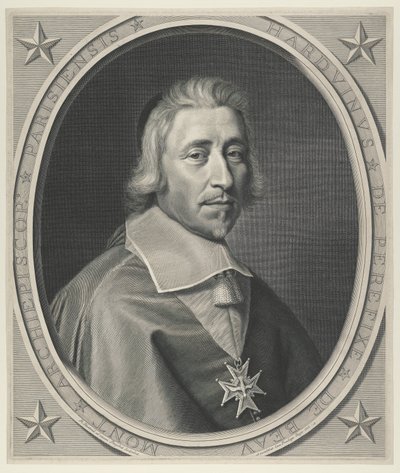 Hardouin de Beaumont de P?refixe, Arch?veque de Paris (Pariisin arkkipiispa) tekijältä Robert Nanteuil