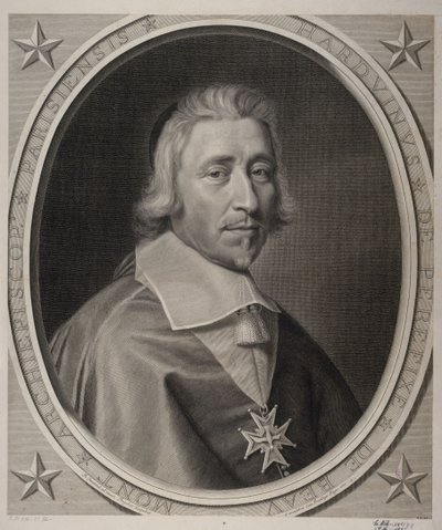 Hardouin de Péréfixe de Beaumont, Pariisin arkkipiispa. 1665. tekijältä Robert Nanteuil