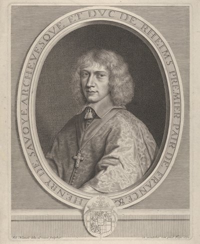Henrik II Sevillalainen, n. 1651. tekijältä Robert Nanteuil
