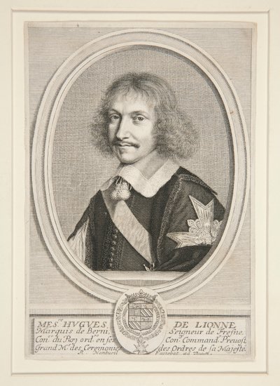 Hugues de Lionne, Bernin markiisi (1611-1671) tekijältä Robert Nanteuil