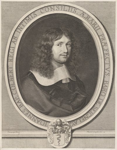 Jean-Baptiste Colbert, 1660. tekijältä Robert Nanteuil
