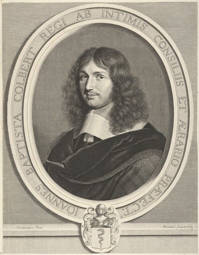Jean-Baptiste Colbert, 1662. tekijältä Robert Nanteuil