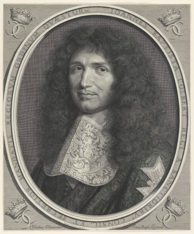 Jean Baptiste Colbert (1619-1683) tekijältä Robert Nanteuil