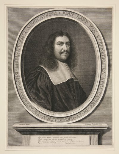 Jean Baptiste van Steenberghen, kuninkaan neuvonantaja Flanderin neuvostossa tekijältä Robert Nanteuil