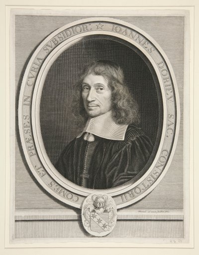 Jean Dorieu, AIDS-tuomioistuimen presidentti (1596-1679) tekijältä Robert Nanteuil
