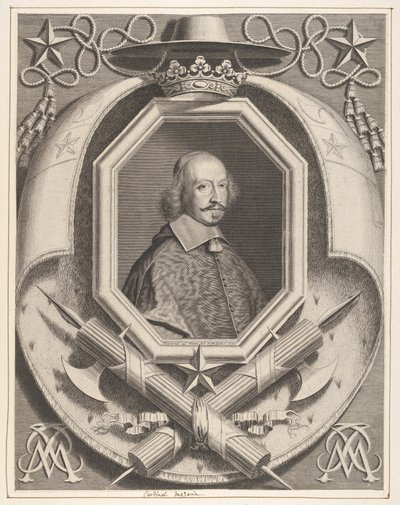 Kardinaali Jules Mazarin, 1659. tekijältä Robert Nanteuil