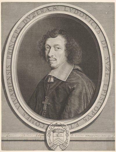 Louis-Francois de La Baume de Suze, 1656. tekijältä Robert Nanteuil