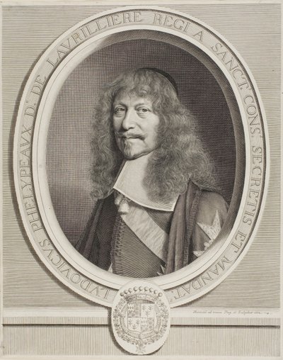 Louis Phélypeaux de la Vrillière tekijältä Robert Nanteuil